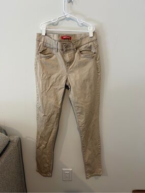 UNIONBAY Slim Straight Khaki Pants - Light Tan